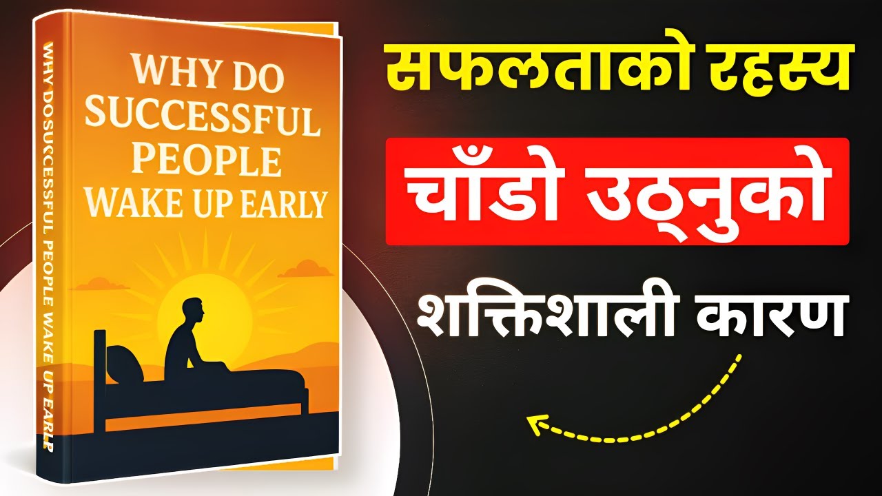 Why Successful People Wake Up Early Book Summary Nepali | Morning Habits for Success