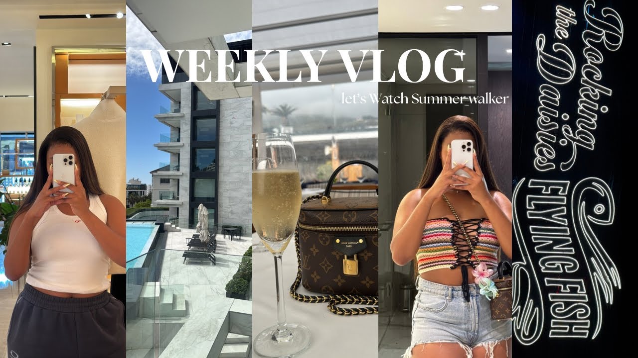 #weeklyvlog | Проведите выходные со мной: CPT, Rocking the daisies и Summer Walker