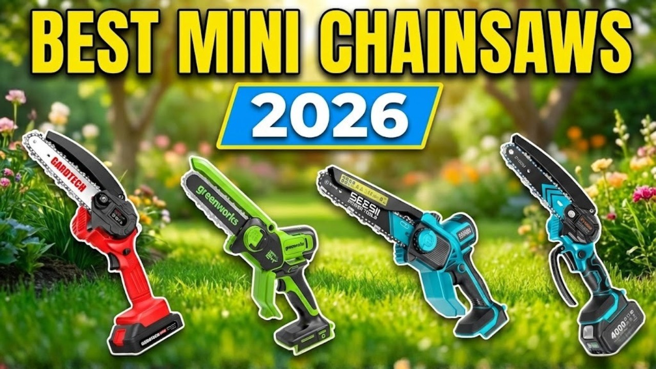 Прекратите дергать за шнуры! Лучшие мини-бензопилы 2026 года для домовладельцев.