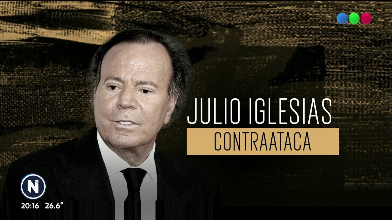 JULIO IGLESIAS contraataca: la DEFENSA del cantante tras las DENUNCIAS de ABUSO - Telefe Noticias