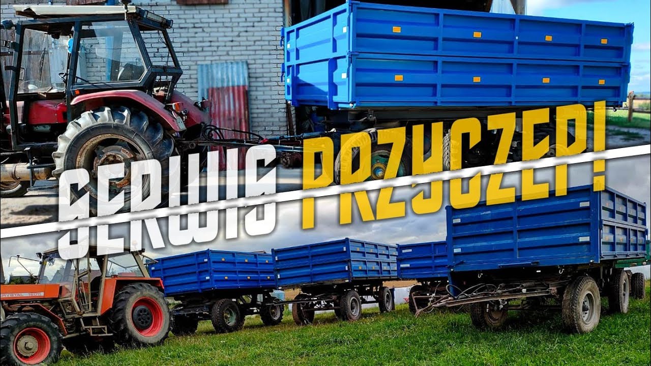 Przyczepa IFA THK-5 Gotowa. Serwis Przyczep Przed Żniwami