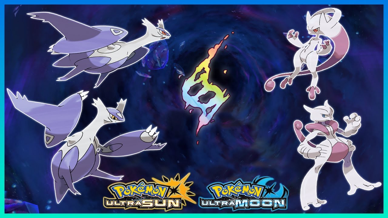 Pokemon UltraSun & UltraMoon - How To Get Mega Latios,Latias & Mewtwo XY