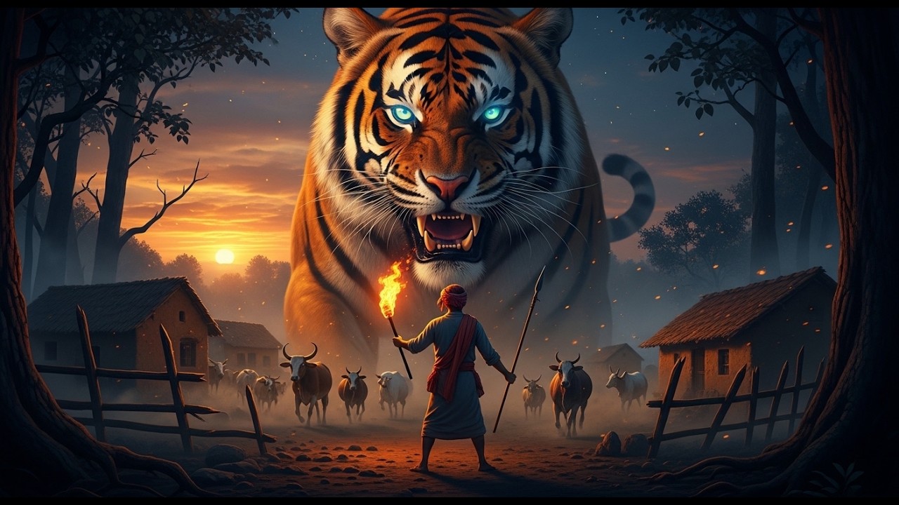 The Forest Hunger – Giant Tiger Attacks a Peaceful Farming Village (Cinematic Movie)