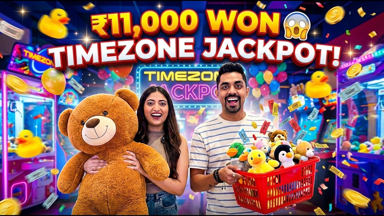 Timezone Arcade Mein Crazy Jackpot 😱 Vending Machine Se Itne Prizes!
