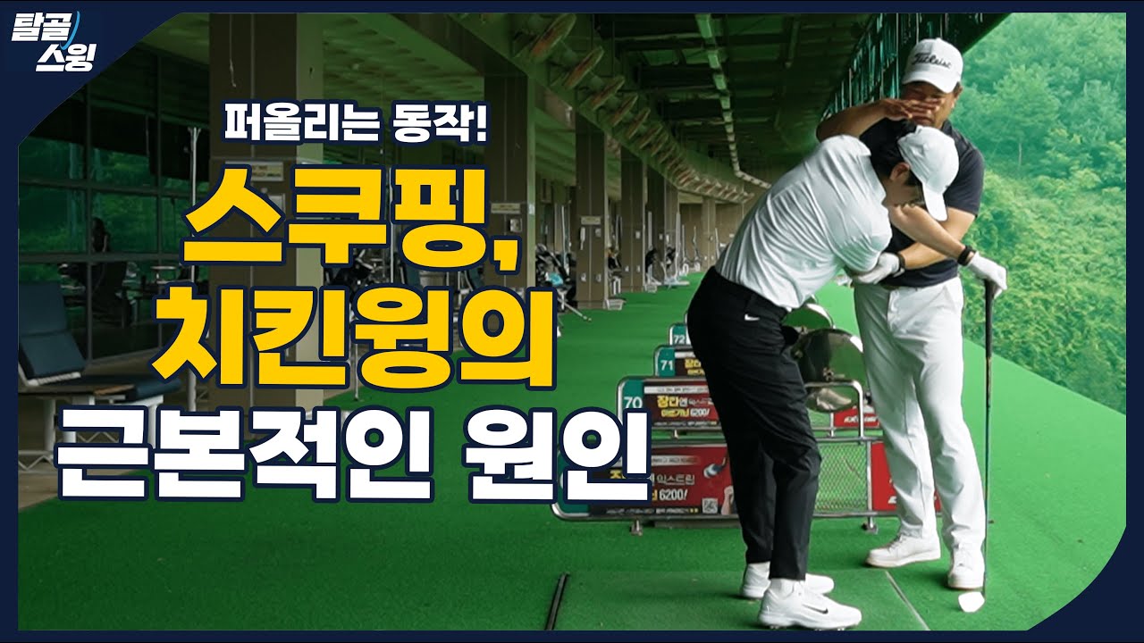 탈골스윙- 골프를 잘하고 싶다면 공을 맞추는 것에 대한 미련을 버려라!