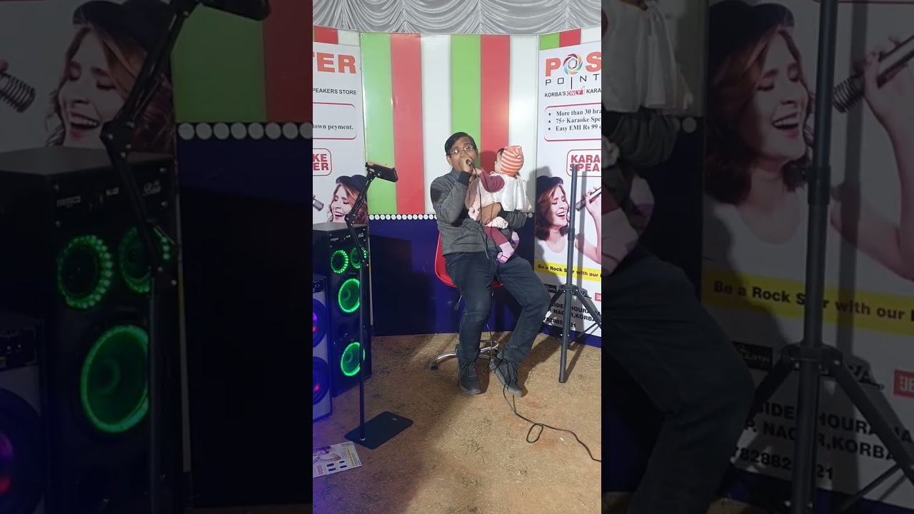 KARAOKE SPEAKER TESTING TAKARA T9090 #posterpoint #karaoke #korbachhattisgarh