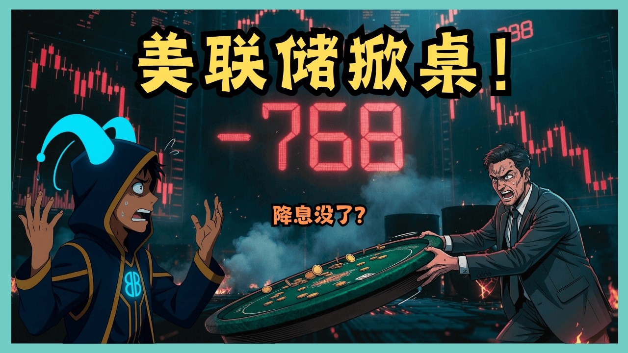 美联储昨晚正式“掀桌子”：降息梦碎，全球资产重新定价的时刻到了！当油价撞上高利率 三类资产将面临巨震！