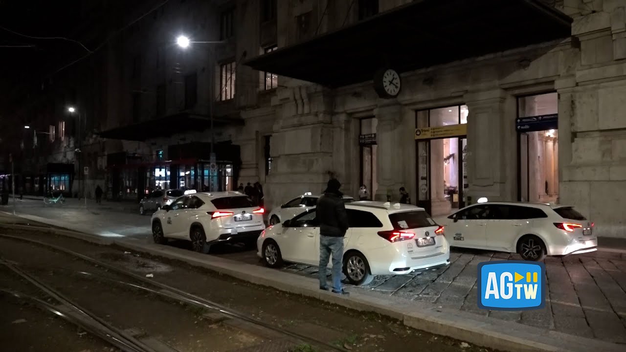 In Taxi a Milano di notte: «La città non è sicura»