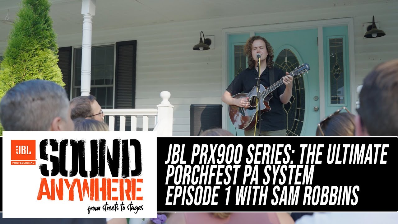 JBL Sound Anywhere: From Streets to Stages with PRX900 Series at Porchfest [Episode 1]