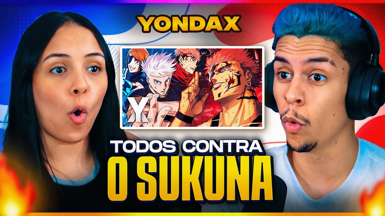 YONDAX: Sukuna VS. Feiticeiros: Ciclo Amaldiçoado (Jujutsu Kaisen) | [Casal Jounin React] 🔥