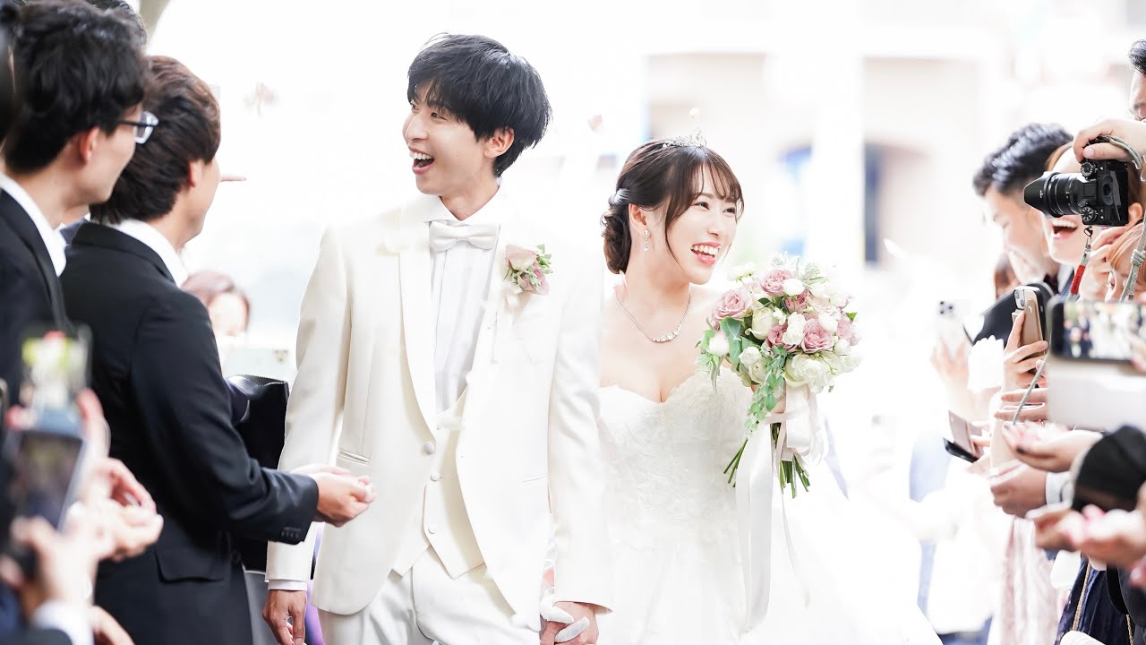 【結婚式vlog】はなお&みさついに挙式！！人生で一番最高で幸せでした！✨💍