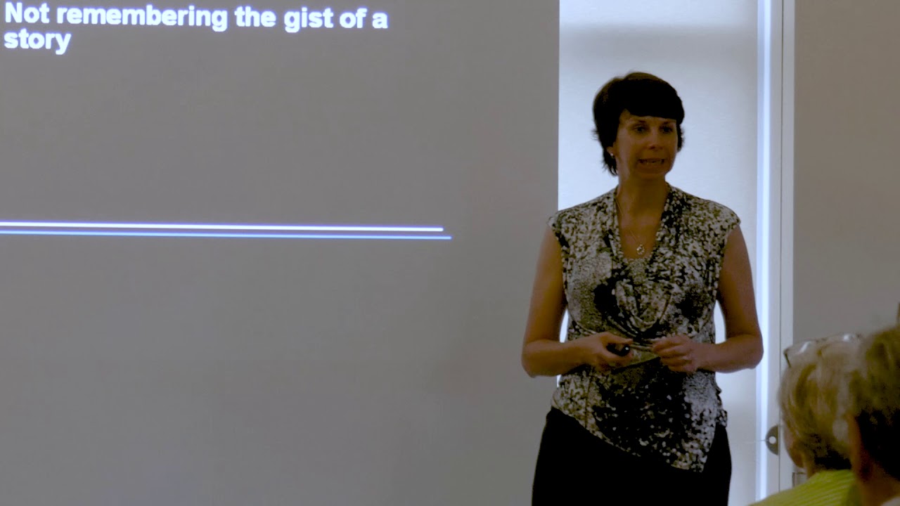 Memory and Aging - Dr. Nicole Anderson