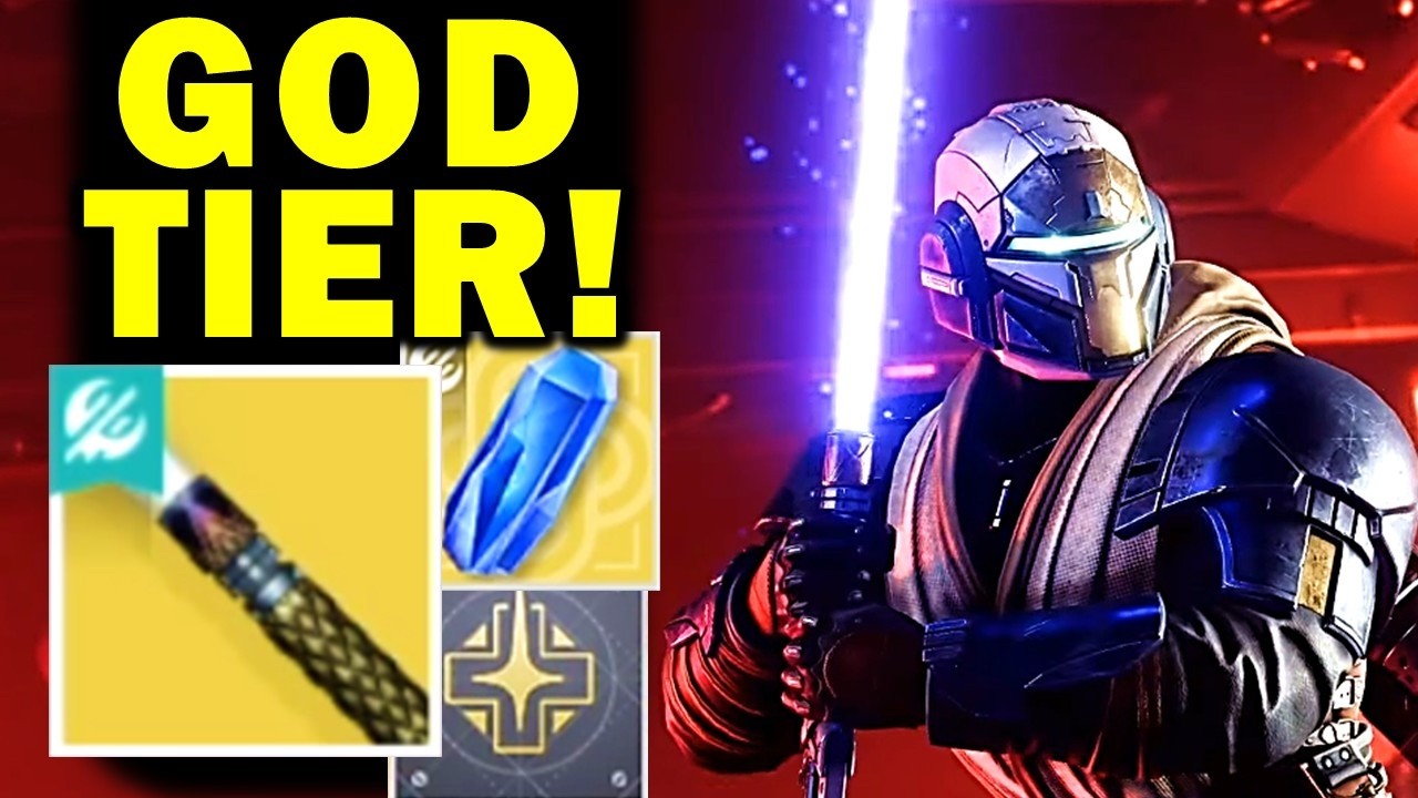 I tried the Lightsaber in Destiny 2... it's GOD TIER...