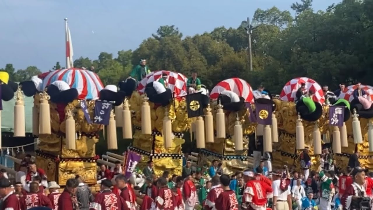 【新居浜太鼓祭り】八旙神社統一氏参り2025年10月16日