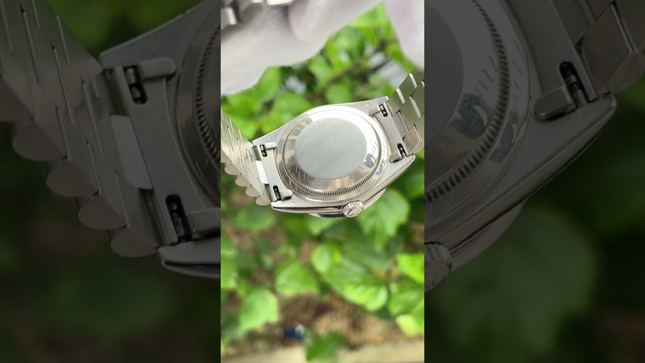 Rolex 18239 Daydate vàng trắng 18k full diamond, size 36mm