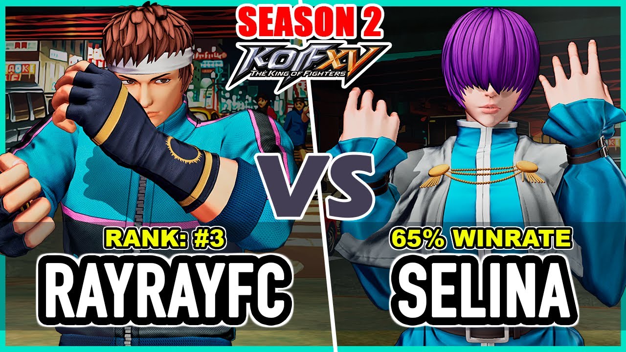 KOF XV 🔥 RayRayFc (O.Yashiro/Shingo/Ryo) vs Selina (Mai/O.Shermie/Athena) 🔥 Steam