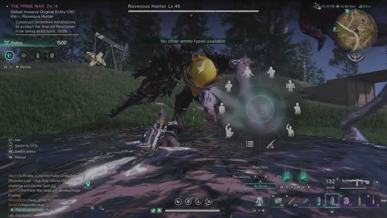 Once Human: SOLO PRIME WAR...Ravenous Hunter easy