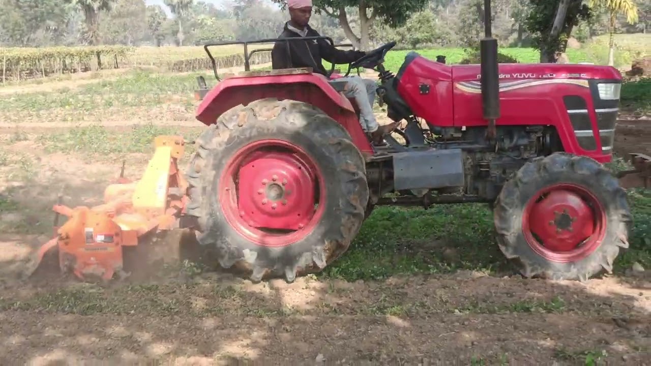Mahindra yuvo tractor video Chandi ke chilo please subscribe me,,,💯💯🙏🏼⛱️