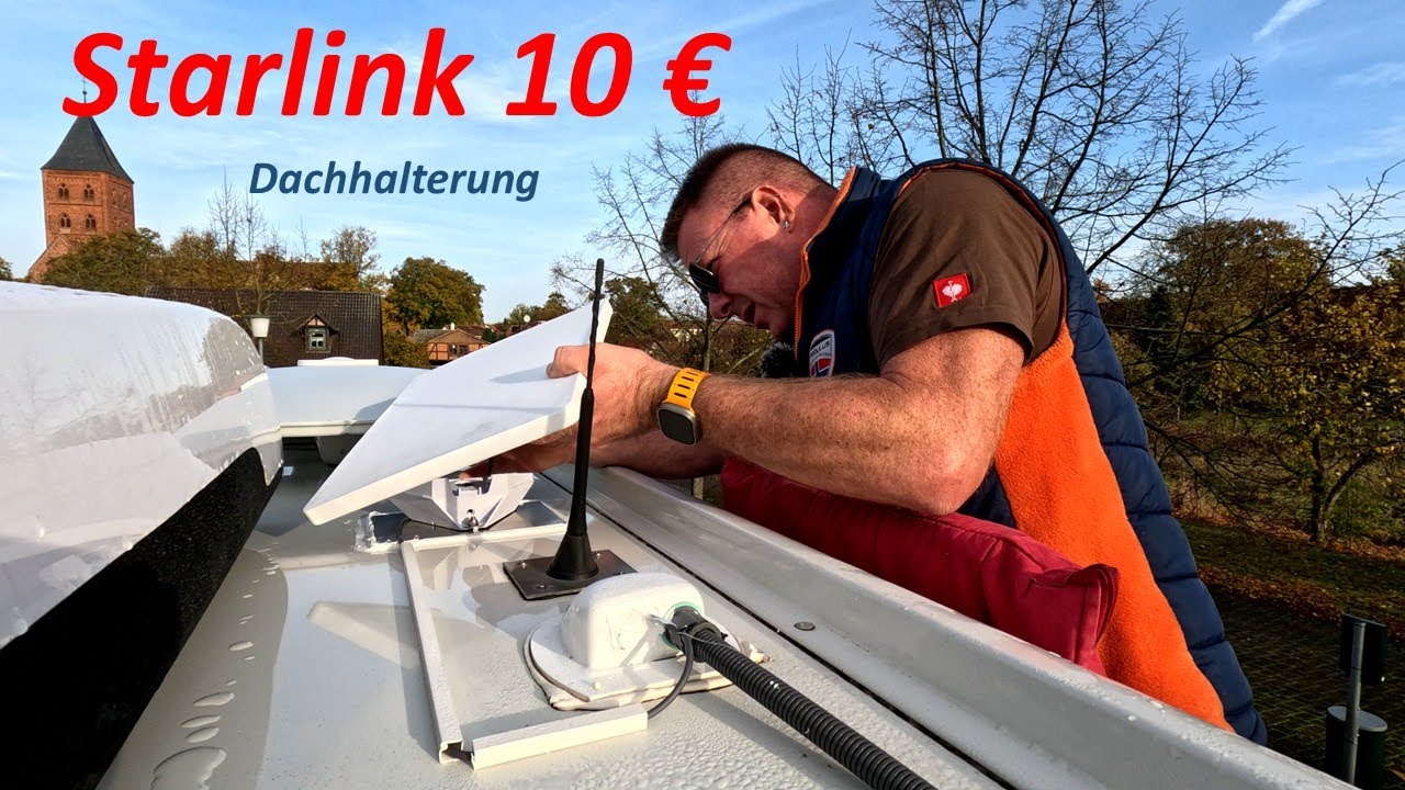 Starlink#Dachhalter#Wohnmobil