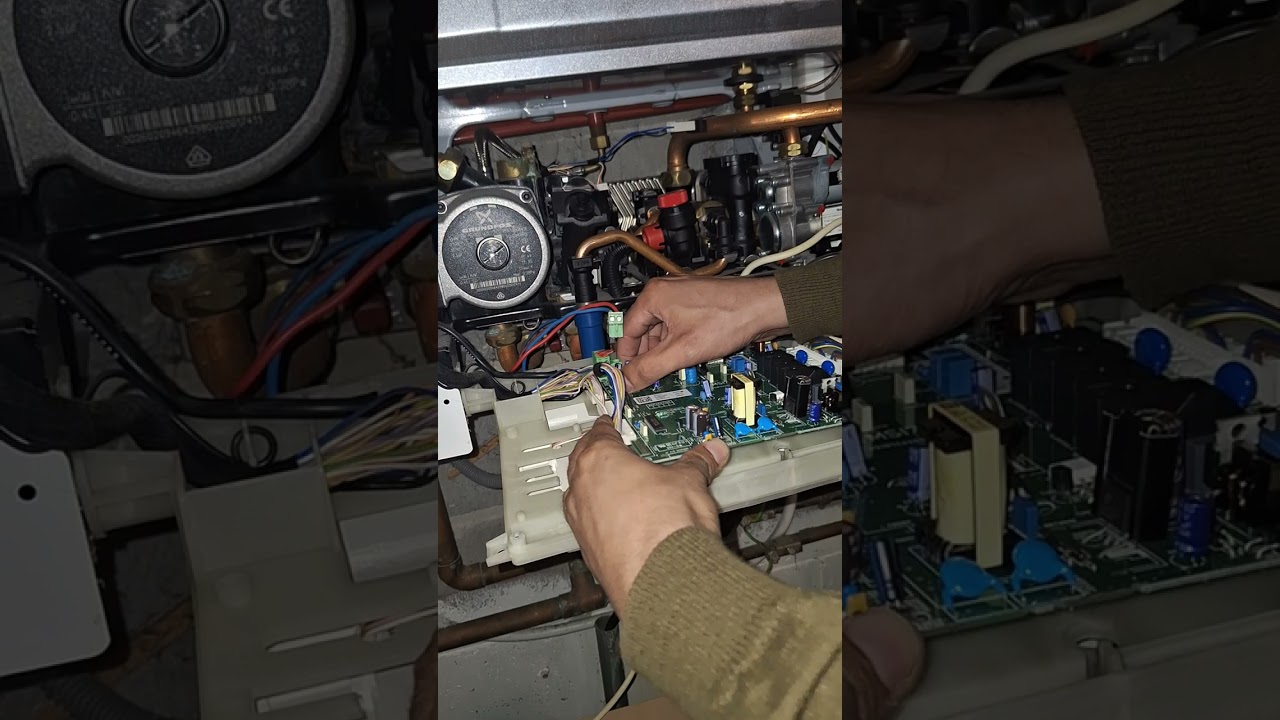 37#Remplacement carte électronique Chaudière Bulex thematek C24