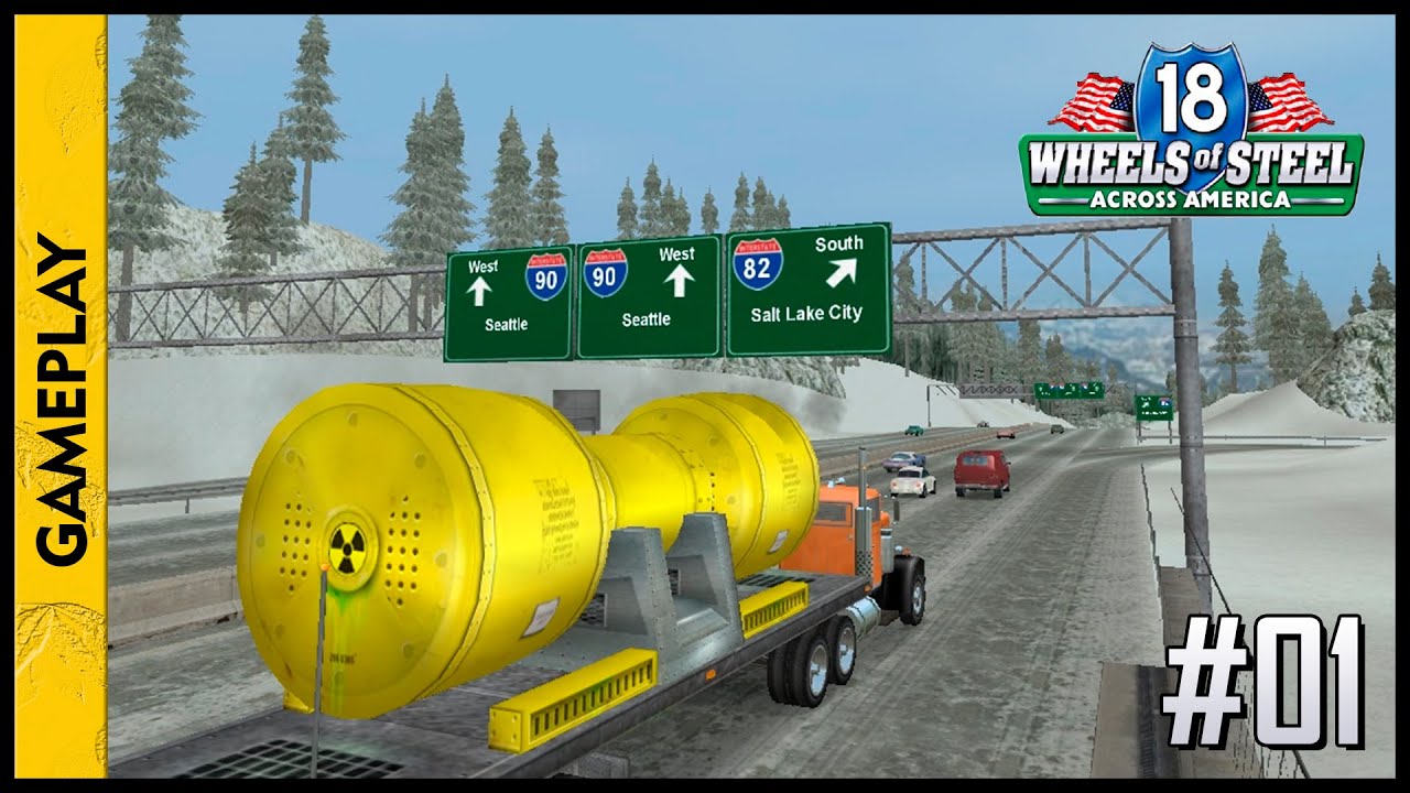 18 WHEELS OF STEEL: Across America (Dallas x Atlanta x Seattle)(Gameplay) #01