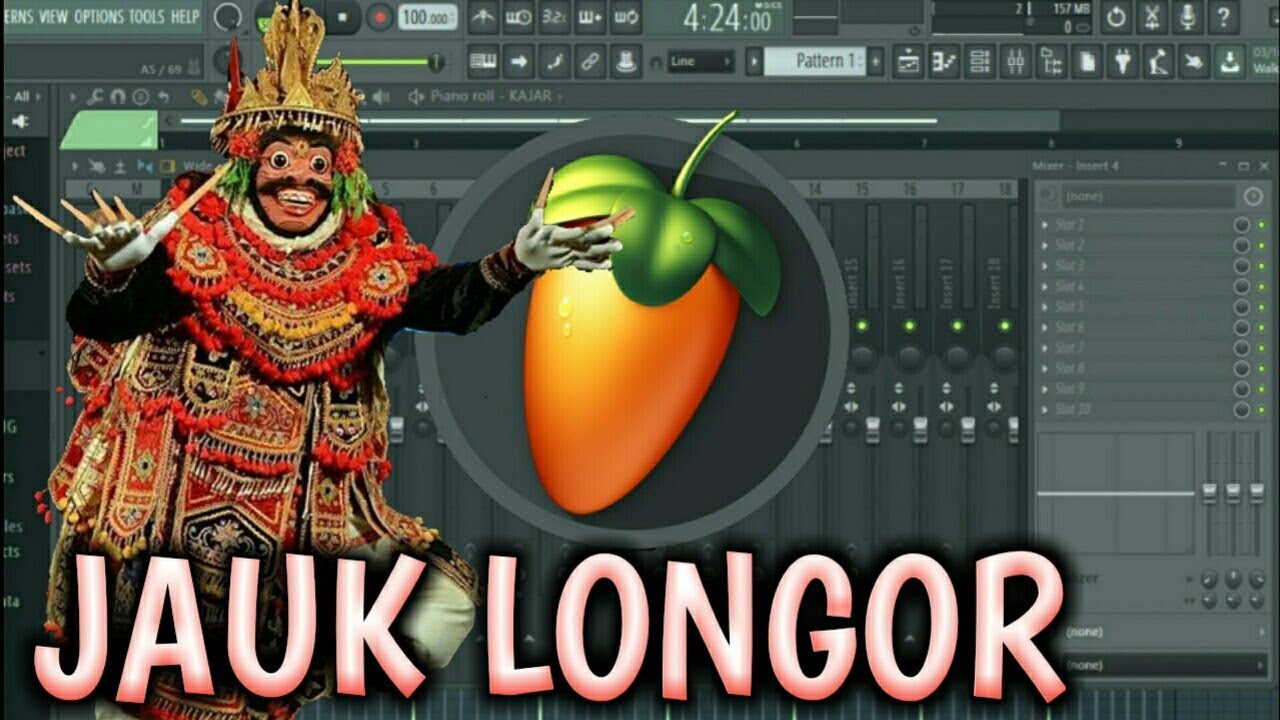 Iringan Jauk Longor untuk latihan mekendang Fl Studio Gamelan Bali 2020