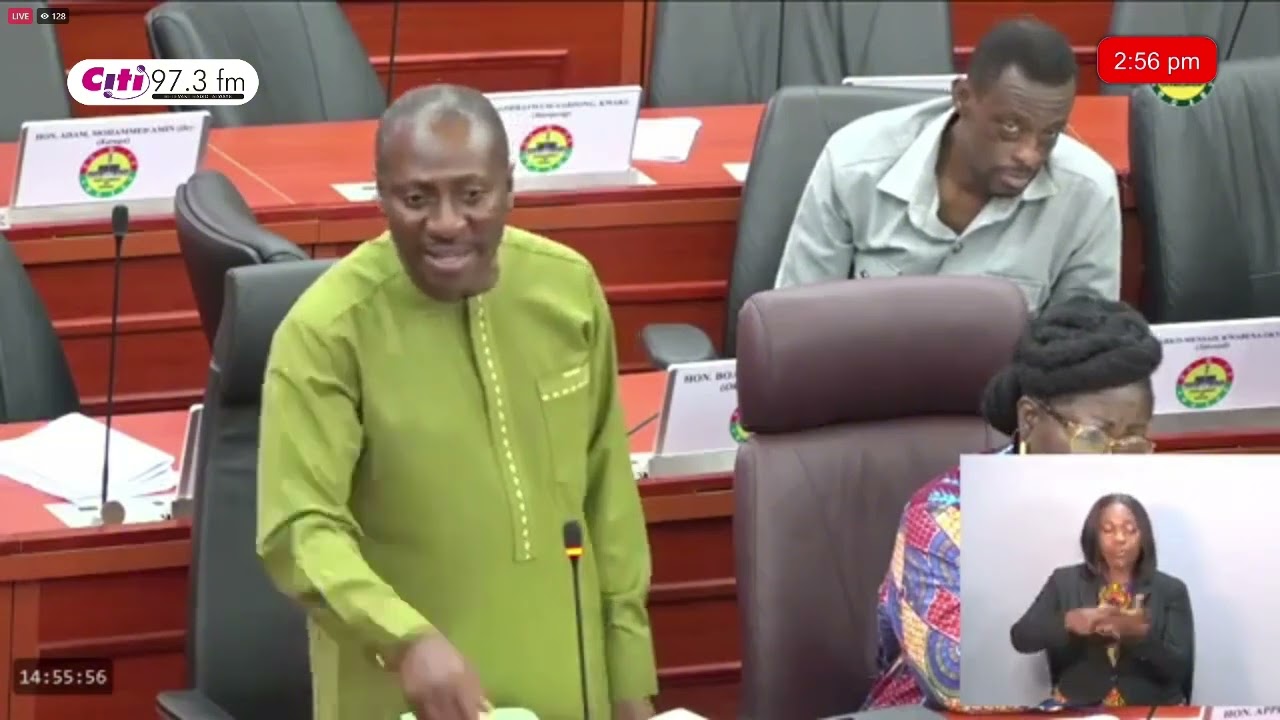 Afenyo-Markin Rebukes Sam George in Parliament 🔥 “Don’t Use Your Left Hand to Attack Colleagues!”