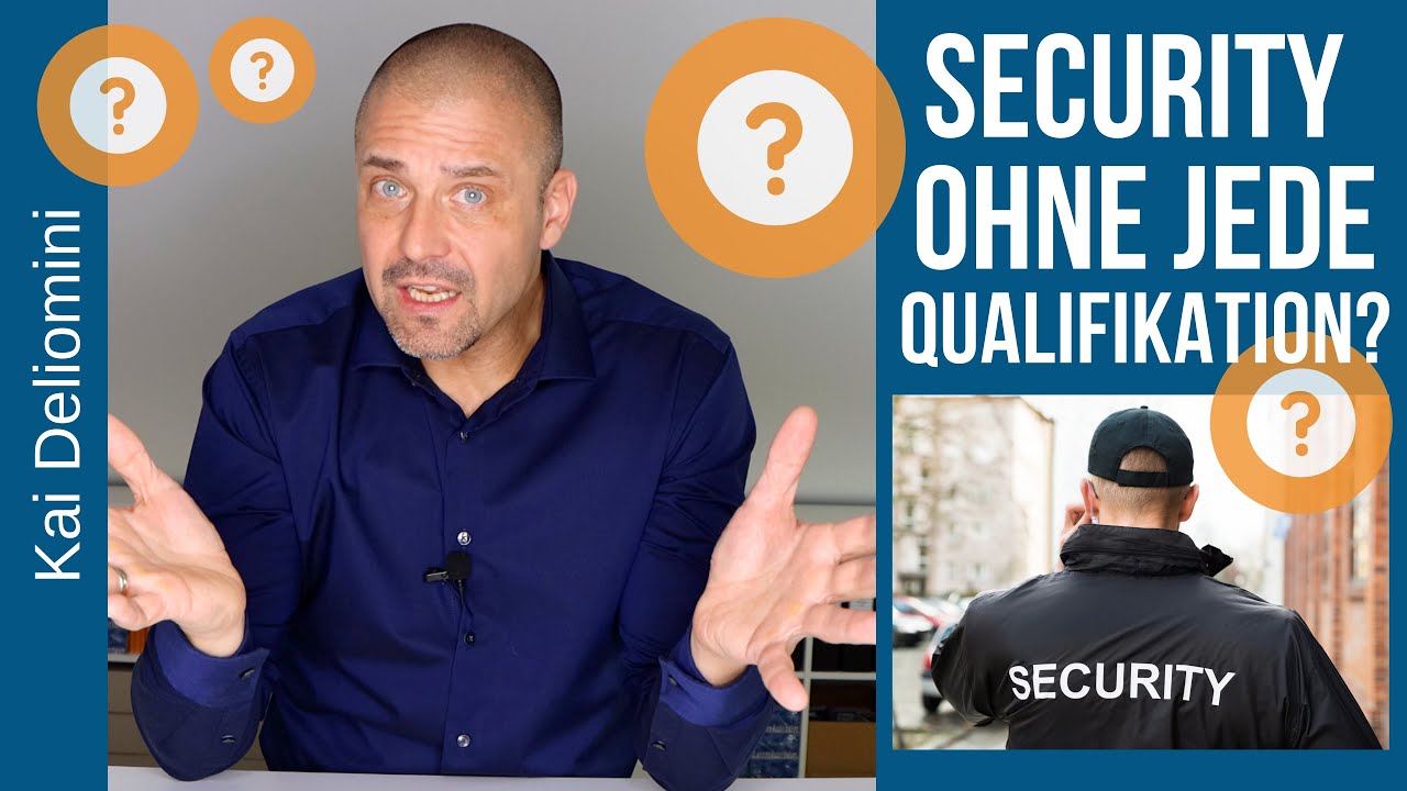 SECURITY ohne QUALIFIKATION? (IHK-Unterrichtung § 34a GewO)