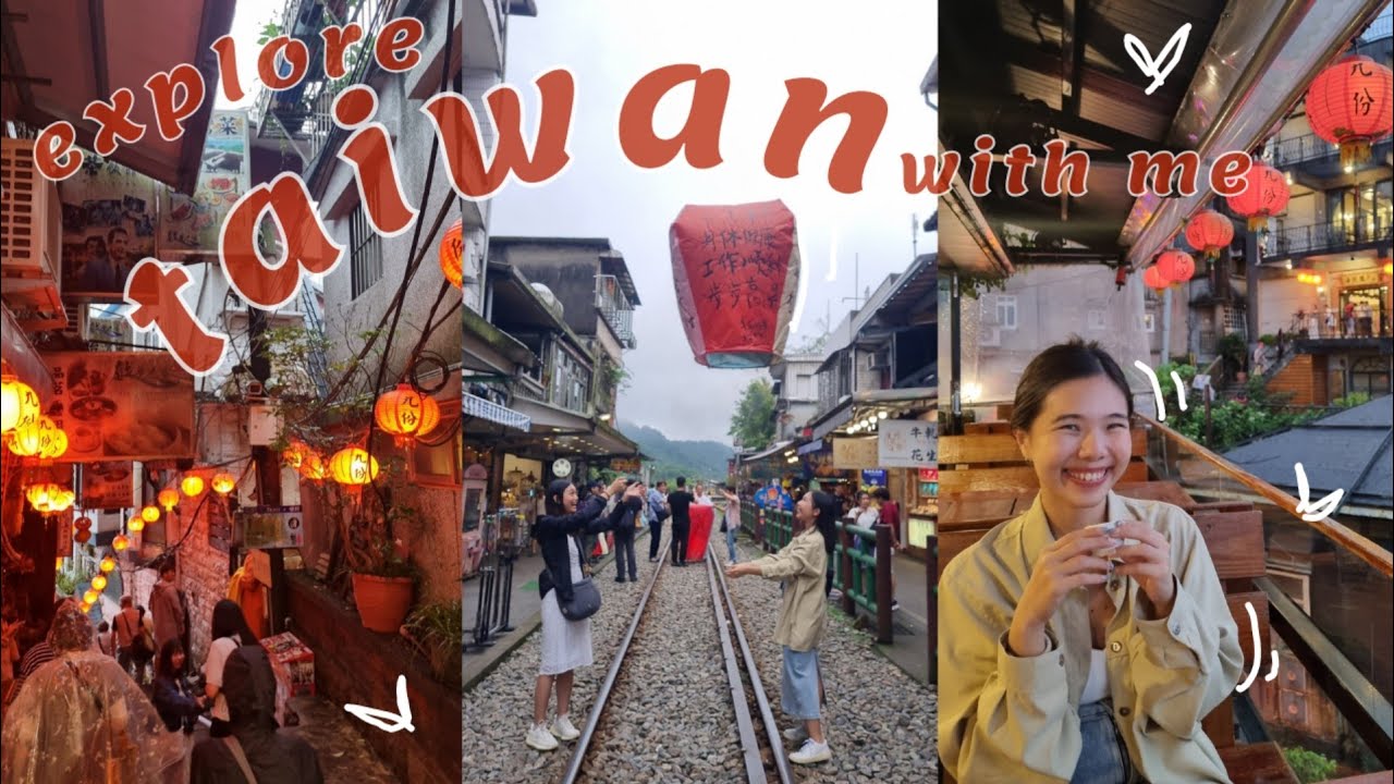 Taiwan Vlog 2024 (pt 1): ximending street food, shifen jiufen day trip by train, shilin night market