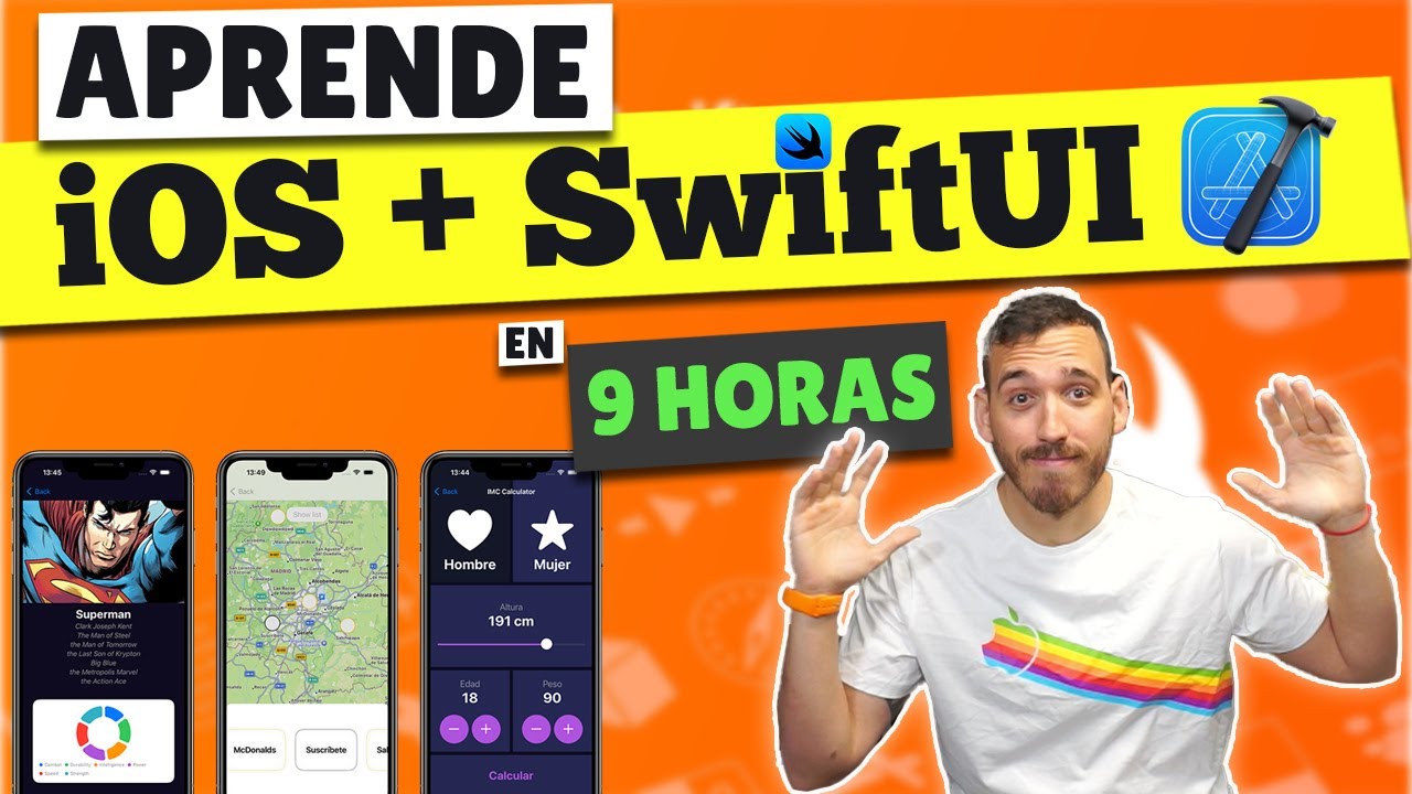 🚀 CURSO: SWIFT y SWIFTUI desde CERO en ESPAÑOL - Programación IOS - TUTORIAL XCODE