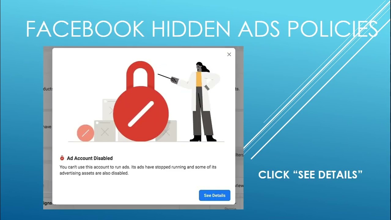 7. Facebook Ads Part 2b   Facebook Hidden Ad Policies and how to remove Facebook Ads restriction