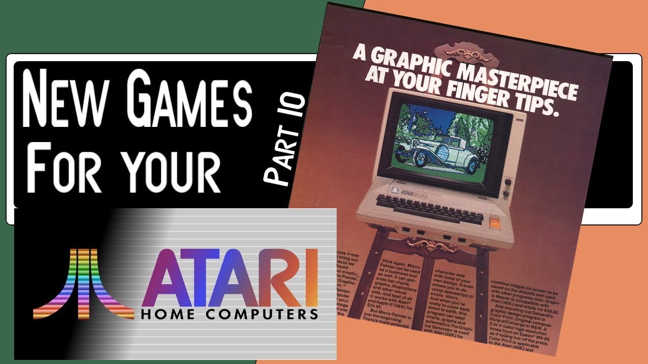 New Games for your Atari 8bit Part 10
