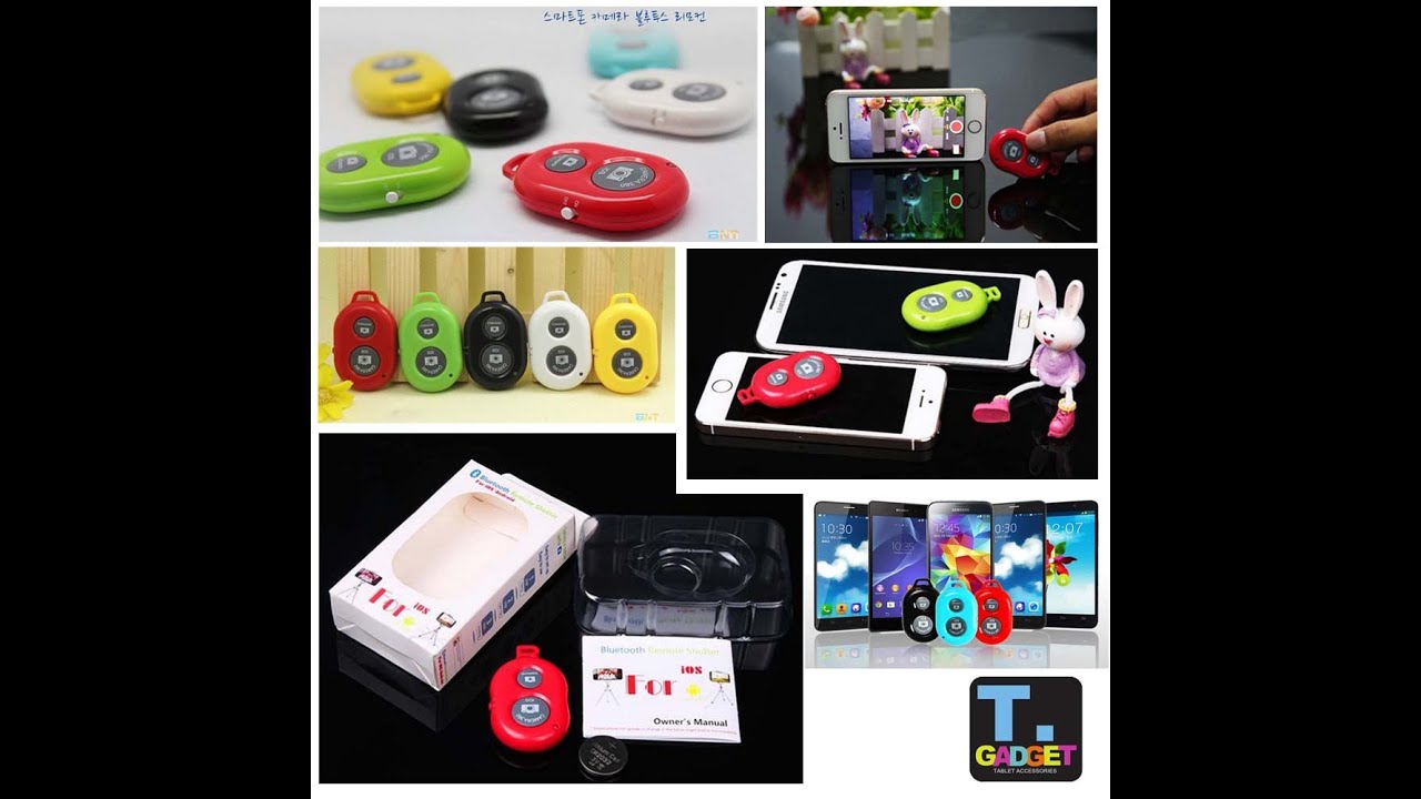 Tgadget Wireless Selfie Bluetooth Remote Shutter Control remote Release Android IOS Smart Phone