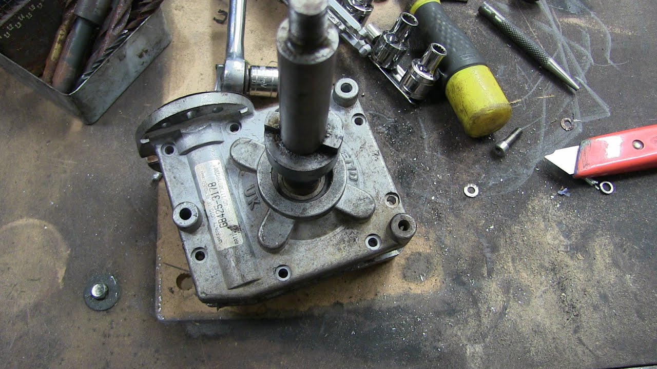 powakaddy/paterson golf buggy/trolley, gearbox stripdown
