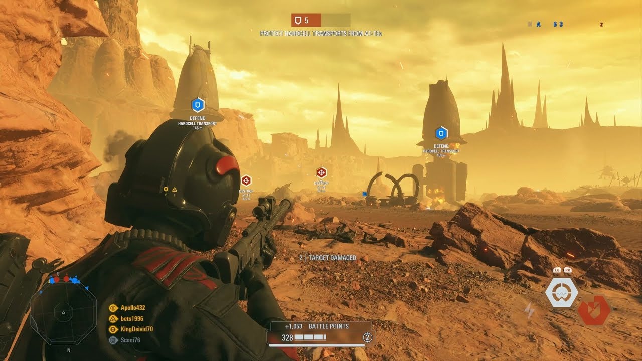 Star Wars Battlefront 2: Galactic Assault Gameplay (No Commentary)