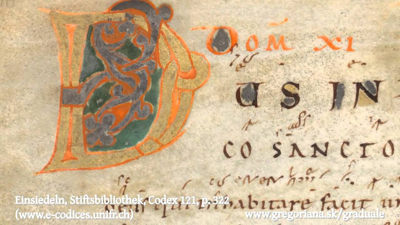 Introitus: Deus in loco sancto suo