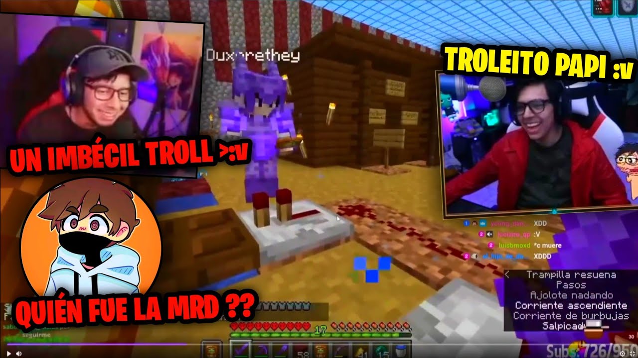 🔴DAARICK TROLEA a DUXO y AQUINO en DEDSAFIO 2 - TROLEO a la LLAMASQUAD xd