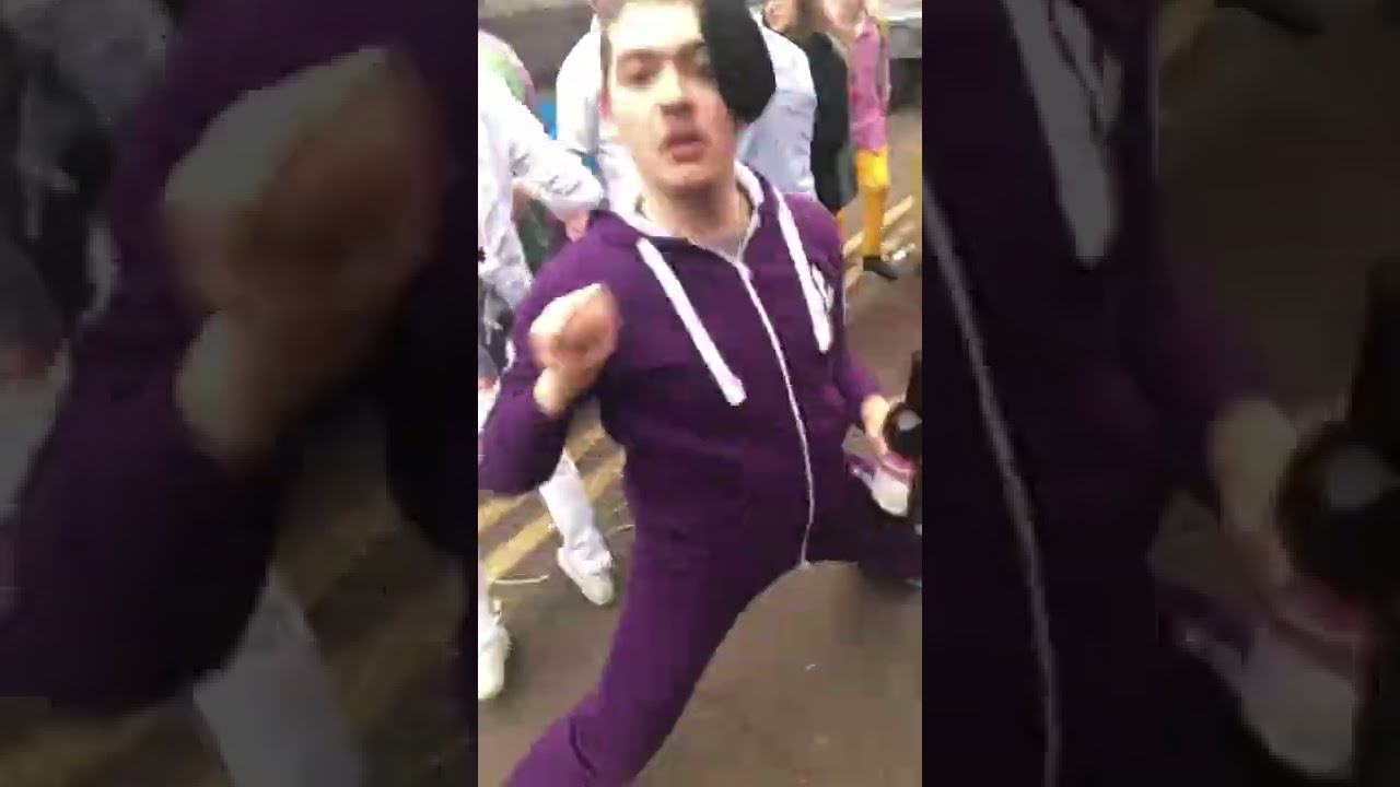 Crazy Jewish street rave!