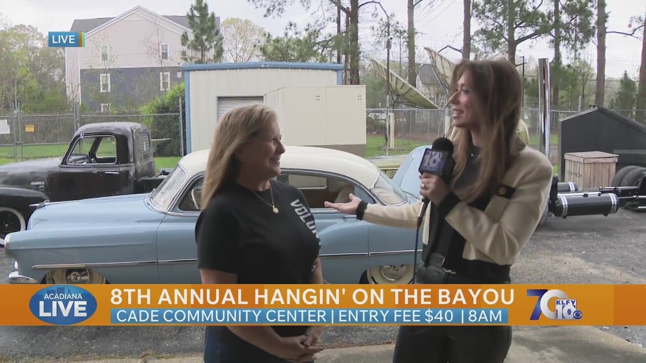 8th Annual Hangin' On The Bayou This Weekend, Enjoy Classic Cars and Support Community