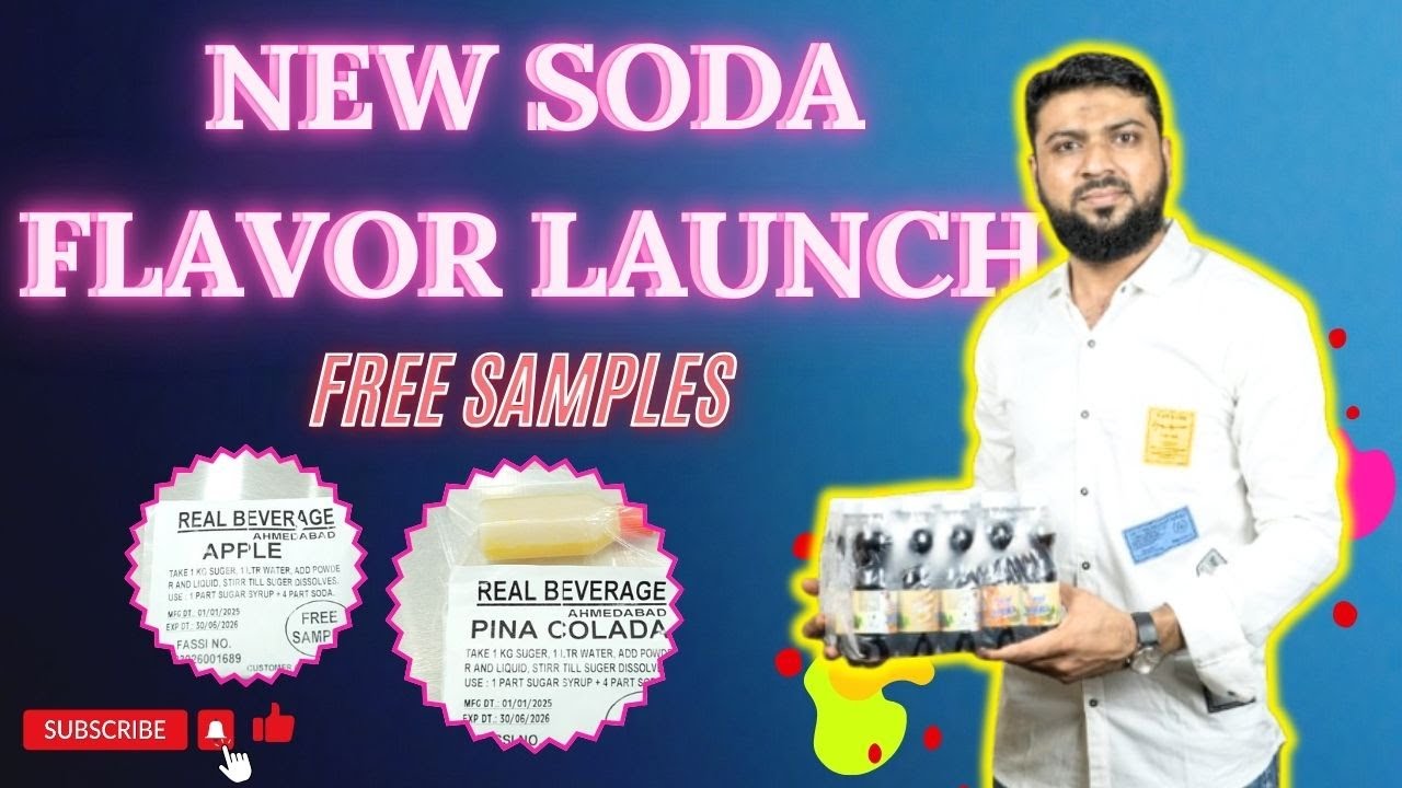 New Soda Flavors Launch | Best Soda Flavors | Soda Machine | Soda Bottling Plant | Soda Plant Setup