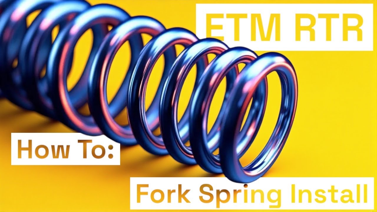 How To: ETM RTR Fork Spring Install