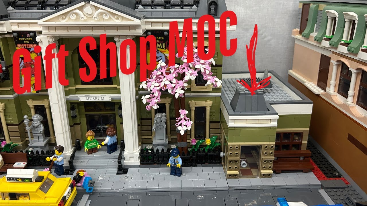 Gift shop MOC? What's the BEST Lego Natural History Museum Design?  Lego 10326