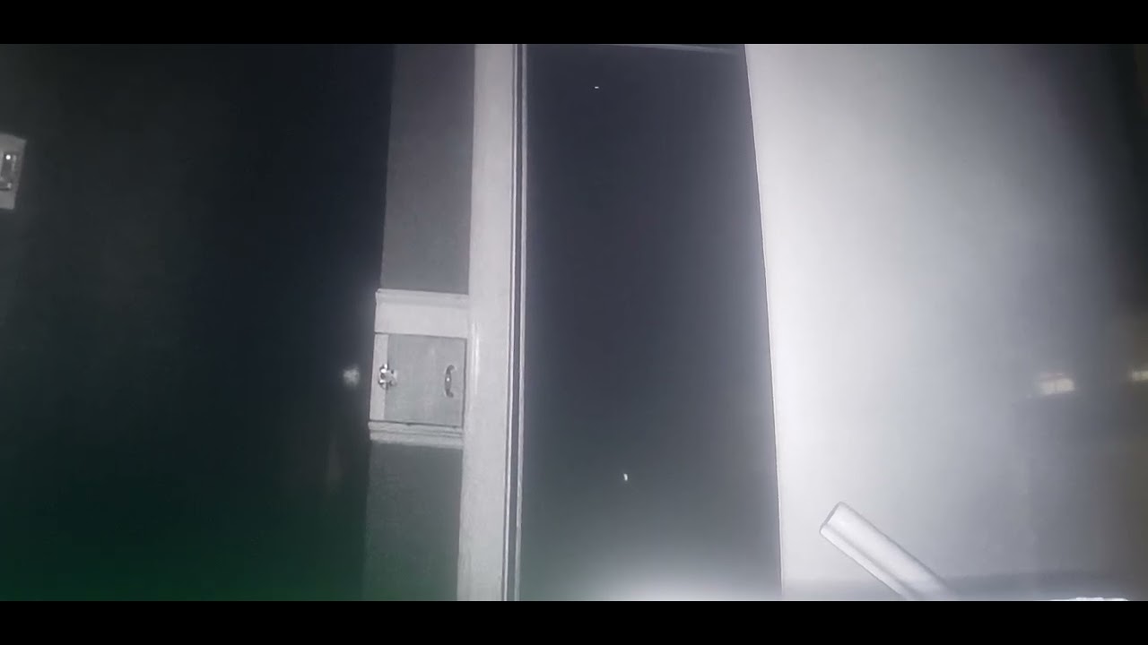 Unexplained lights at second floor bedroom window