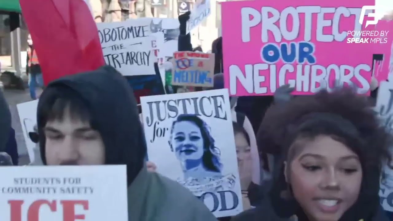 Saint Paul Students Walkout to Protest ICE