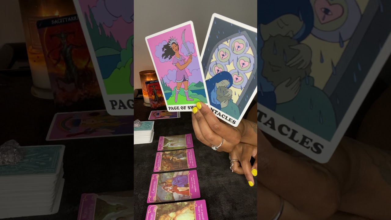 Sagittarius ♐️ Your divine partner 🥰 & a stalker 🙄 #sagittarius #tarot #firesigns #zodiac