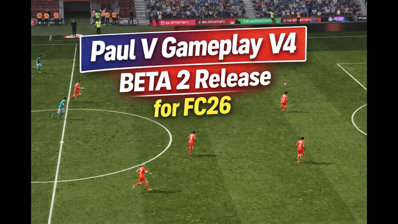 FC26 V Gameplay Mod Version 4 BETA 2 Release | 3 Full Matches