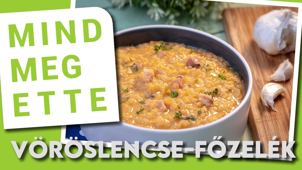 Vöröslencse-főzelék | Mindmegette.hu