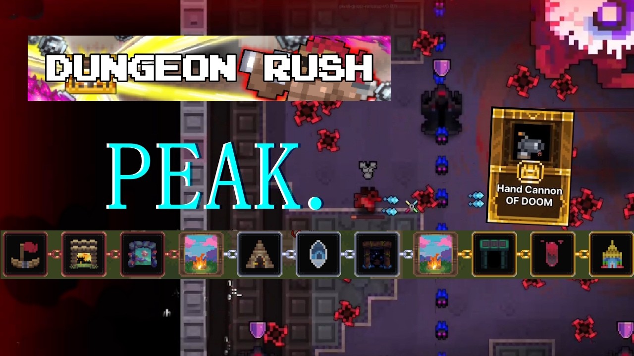 Игра Dungeon Rush от Pixel Quest заставляет мой мозг работать на полную мощность.