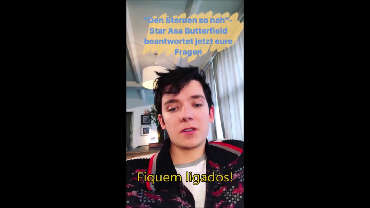 [PT-BR] Asa Butterfield responde algumas perguntas dos fãs