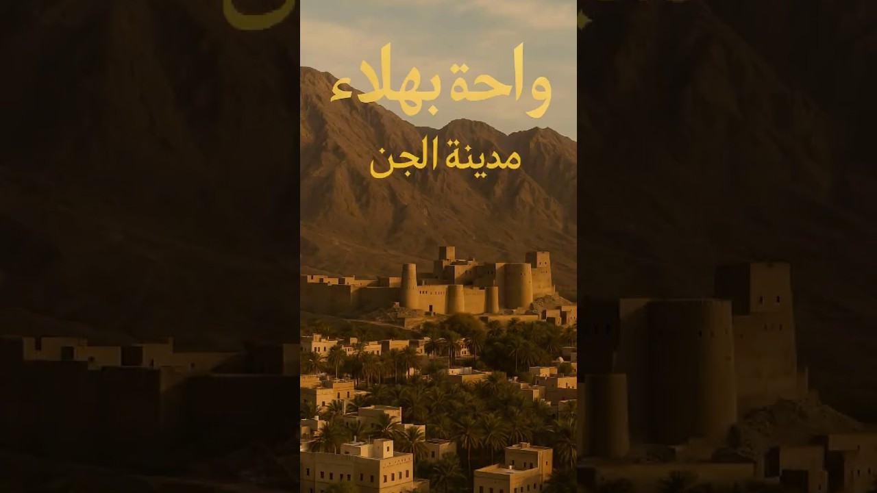 سور واحة بهلاء هل فعلا بناه الجن؟!  #خفايا_الكون_المظلم